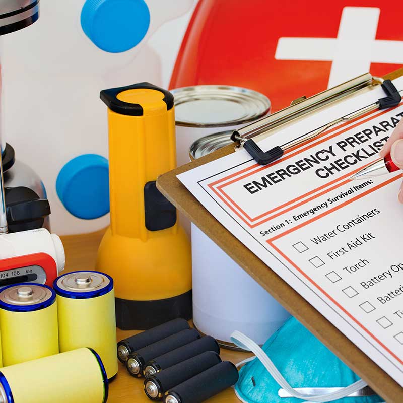 emergency preparation kit