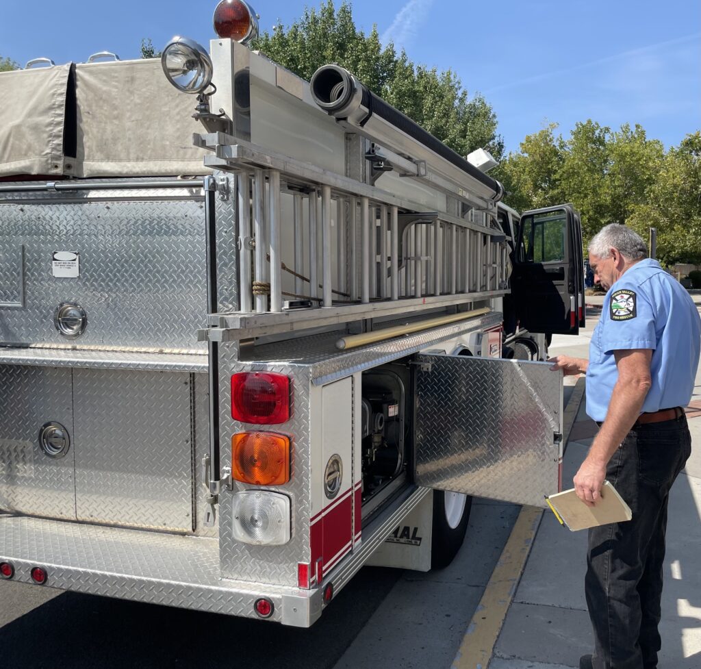 Fire engine donation